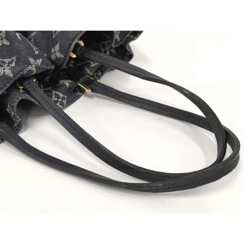 Louis Vuitton Noe MM Tote Shoulder Bag Monogram Denim Purse - Picture 4 of 10